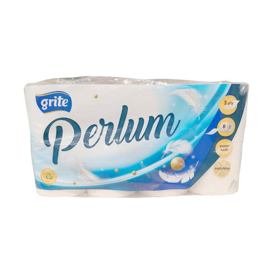 Perlum Toaletný papier 8rol/3vrst.