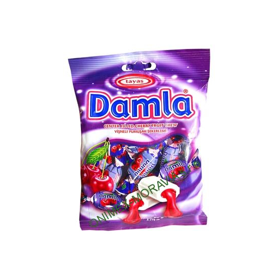 Tayas Damla Višňové cukríky plnené 90g