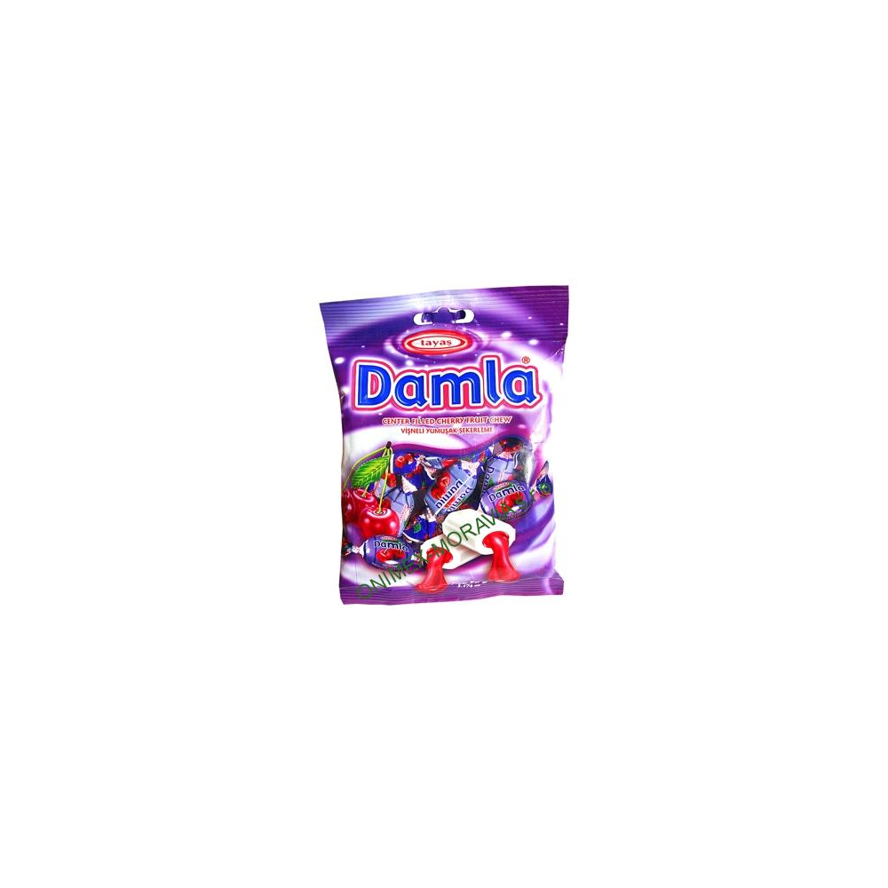 Tayas Damla Višňové cukríky plnené 90g Tayas Damla Višňové cukríky plnené 90g