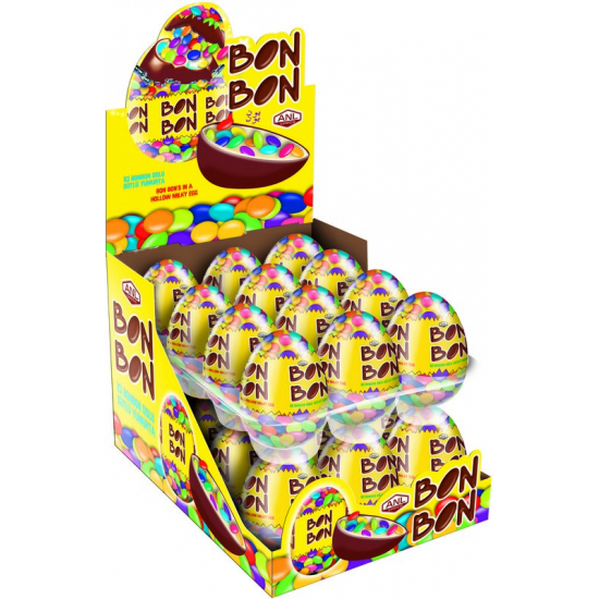 Vajíčko BONBON s lentilkami 30g