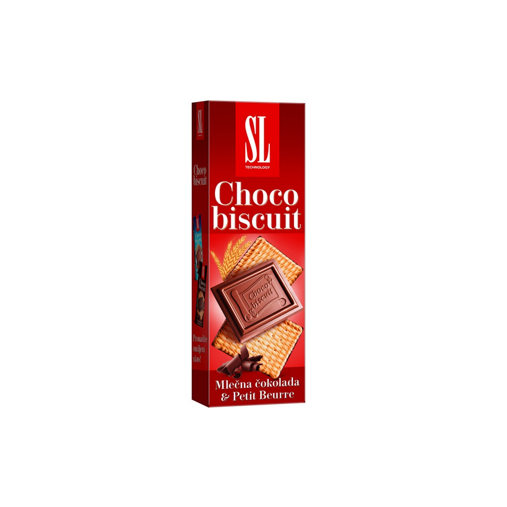 CHoco biscuit polomáčané sušienky 125g CHoco biscuit polomáčané sušienky 125g