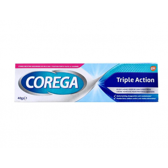 Corega fixačný krém 40g Triple Action