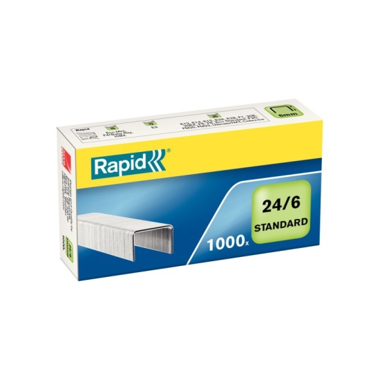 Náboje zošívačka  24/6 Rapid 1000ks