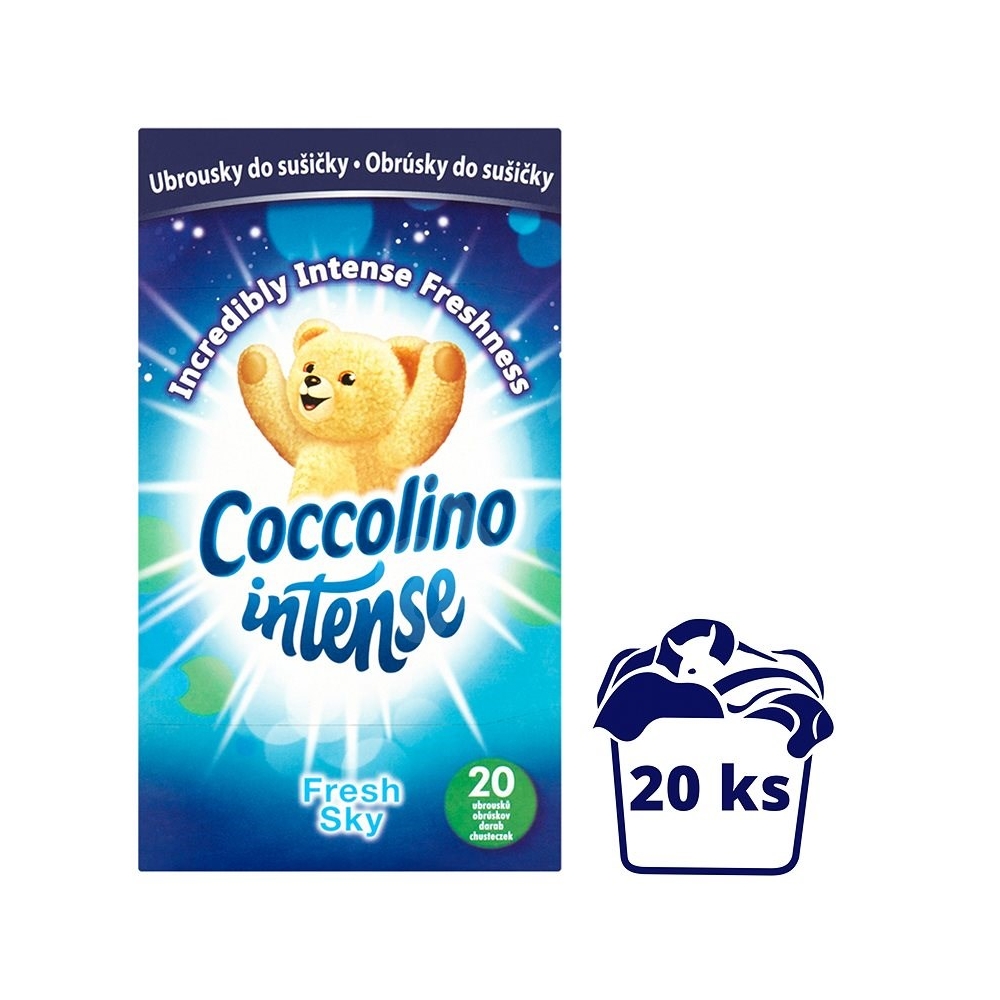 Coccolino do sušičky 20ks Fresh sky Coccolino do sušičky 20ks Fresh sky