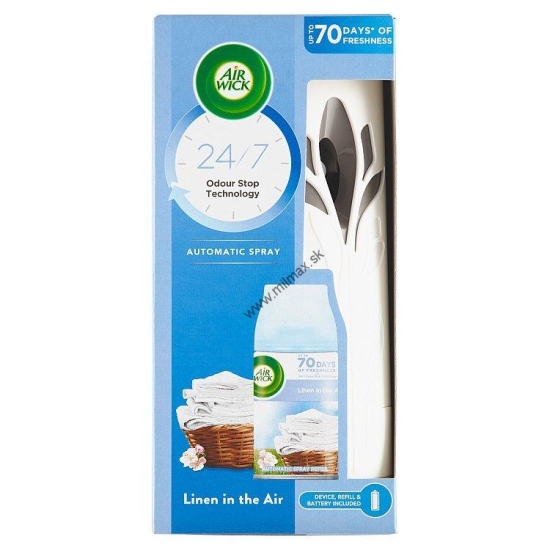Air wick stroj 250ml prádlo vo vánku