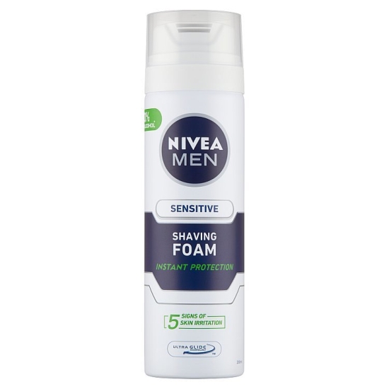 Nivea pena na holenie 200ml Sensitive
