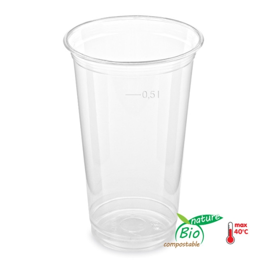 Pohár plastové 300ml priehľadný/12ks