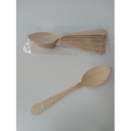 HP Lyžička z dreva 20,5cm/10ks