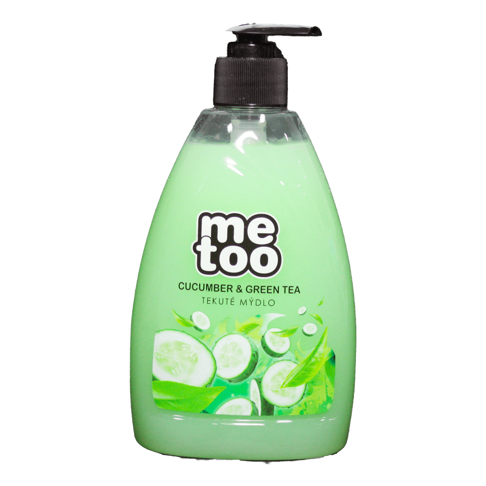 Tekuté mydlo MeToo 500ml Cucumber&Green Tea Tekuté mydlo MeToo 500ml Cucumber&Green Tea