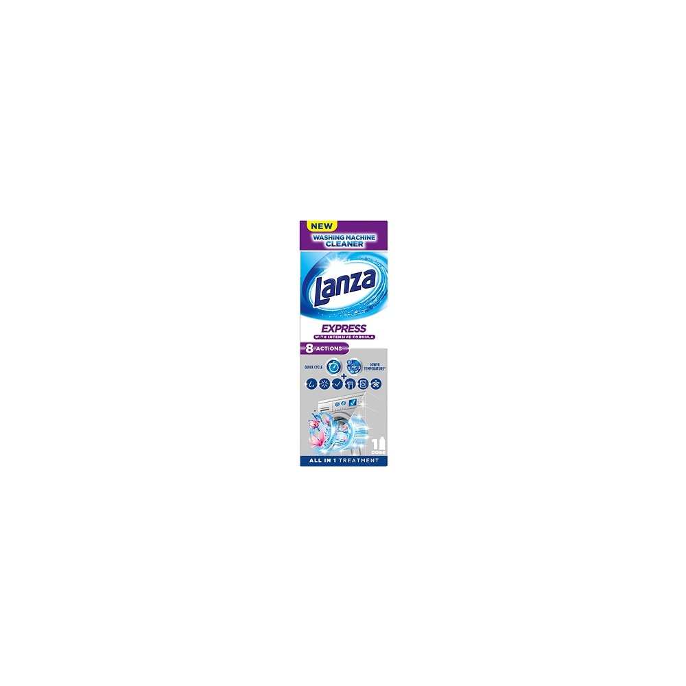 Lanza tek čistič práčky 250ml Express Lanza tek čistič práčky 250ml Express