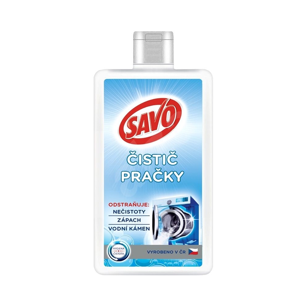 Savo čistič pračky 250ml Savo čistič pračky 250ml
