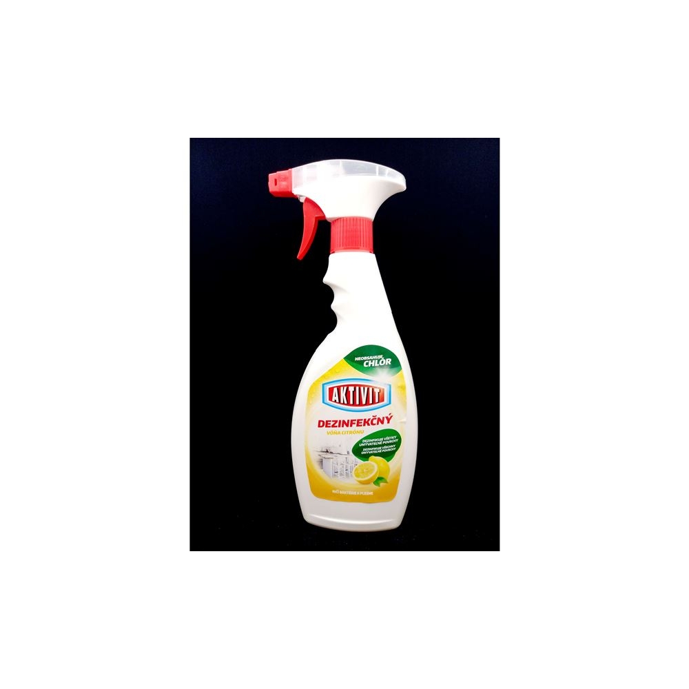 AKTIVIT dezinfekčný na okná s rozprašovačom 500ml Citrus AKTIVIT dezinfekčný na okná s rozprašovačom 500ml Citrus