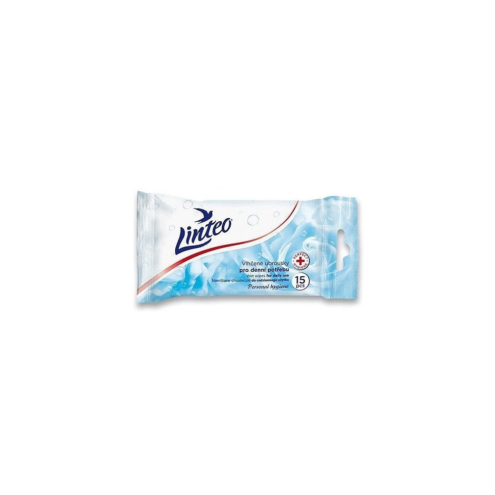 Linteo vlhčené utierky pre dennú spotrebu 15ks Linteo vlhčené utierky pre dennú spotrebu 15ks