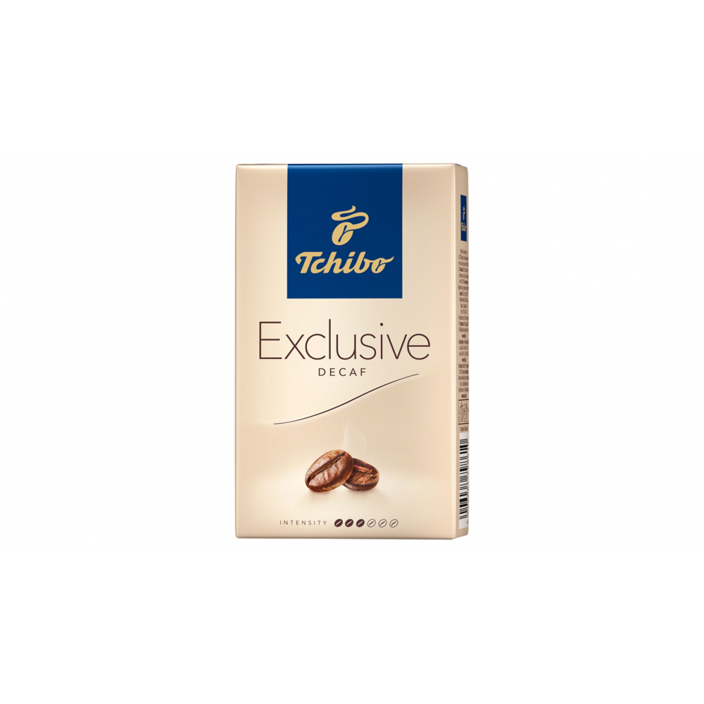 Káva TCHIBO EXCLUSIVE mletá bez kofeinu 250g Káva TCHIBO EXCLUSIVE mletá bez kofeinu 250g
