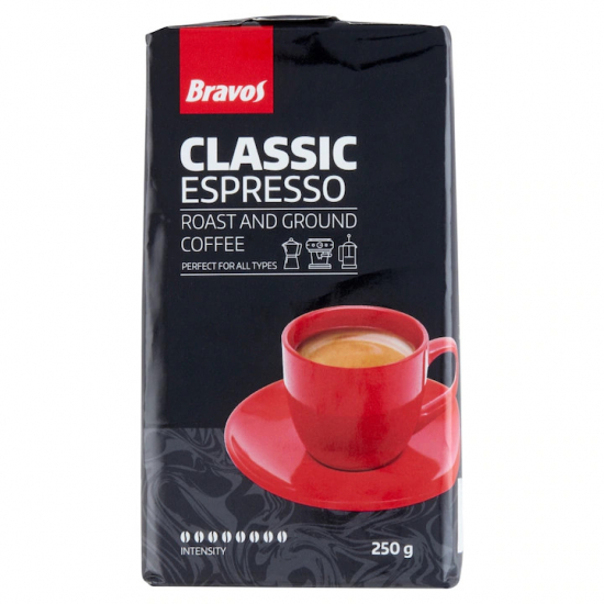 Káva BRAVOS ESPRESSO mletá 250g