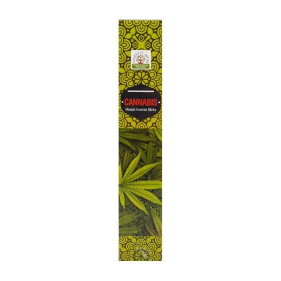 ZENHOME Namaste Vonné paličky 12ks "Cannabis"