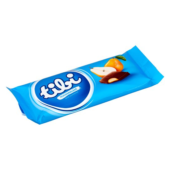 Tibi Mliečna čokoláda plnená s hruškovým krémom 90g