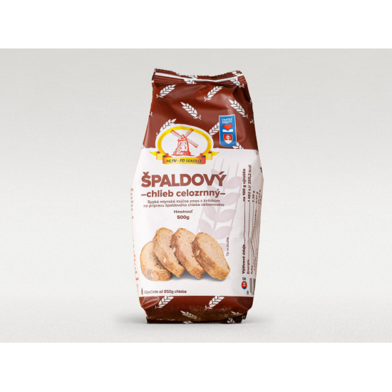 Múčna zmes špaldový chlieb celozrnný 500g