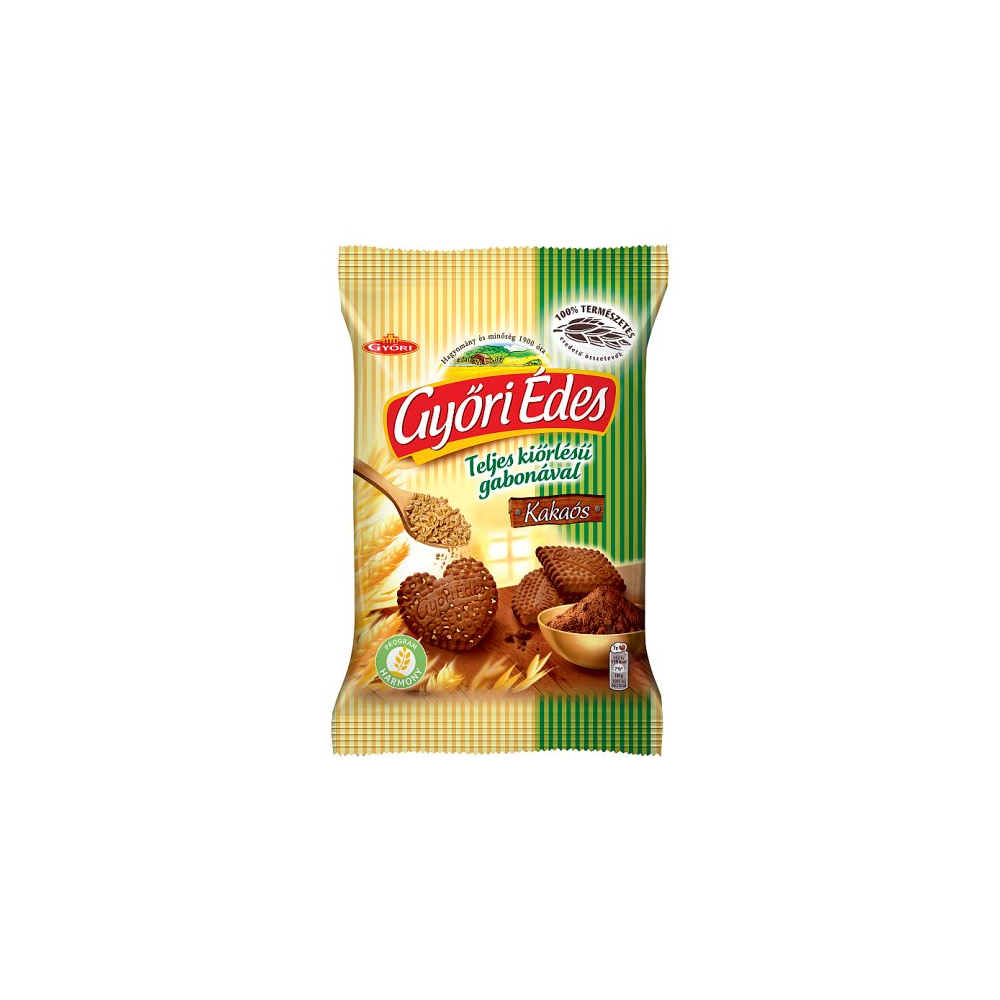 Győri Édes Keksy 150g celozrnné Kakaové Győri Édes Keksy 150g celozrnné Kakaové