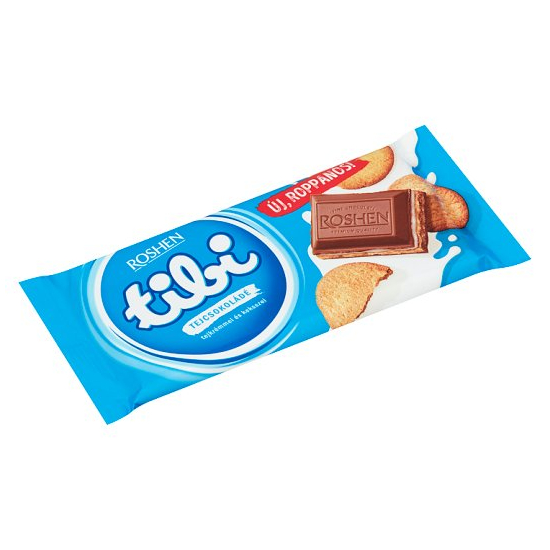 Tibi Mliečna čokoláda s mliečnym krémom so sušienkami 100g