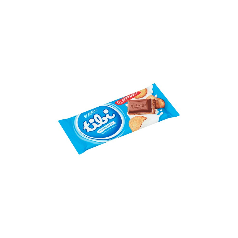 Tibi Mliečna čokoláda s mliečnym krémom so sušienkami 100g Tibi Mliečna čokoláda s mliečnym krémom so sušienkami 100g