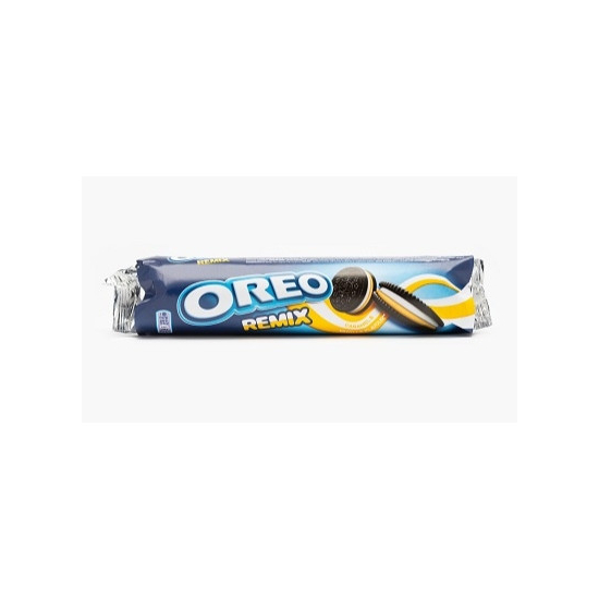 Oreo Remix Kakaové Sušienky s vanilkovou a karamelovou náplňou 157g