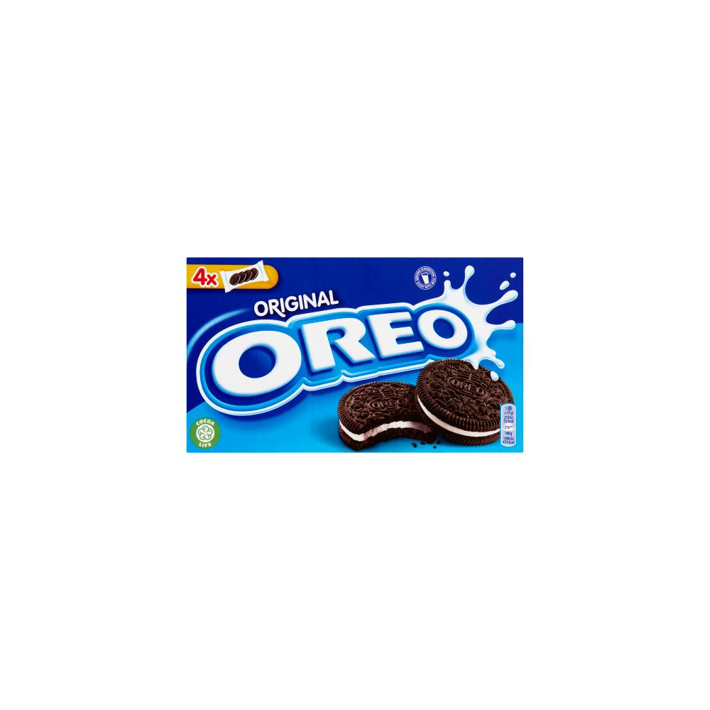 Oreo Kakaové Sušienky s vanilkovou náplňou 176g Oreo Kakaové Sušienky s vanilkovou náplňou 176g